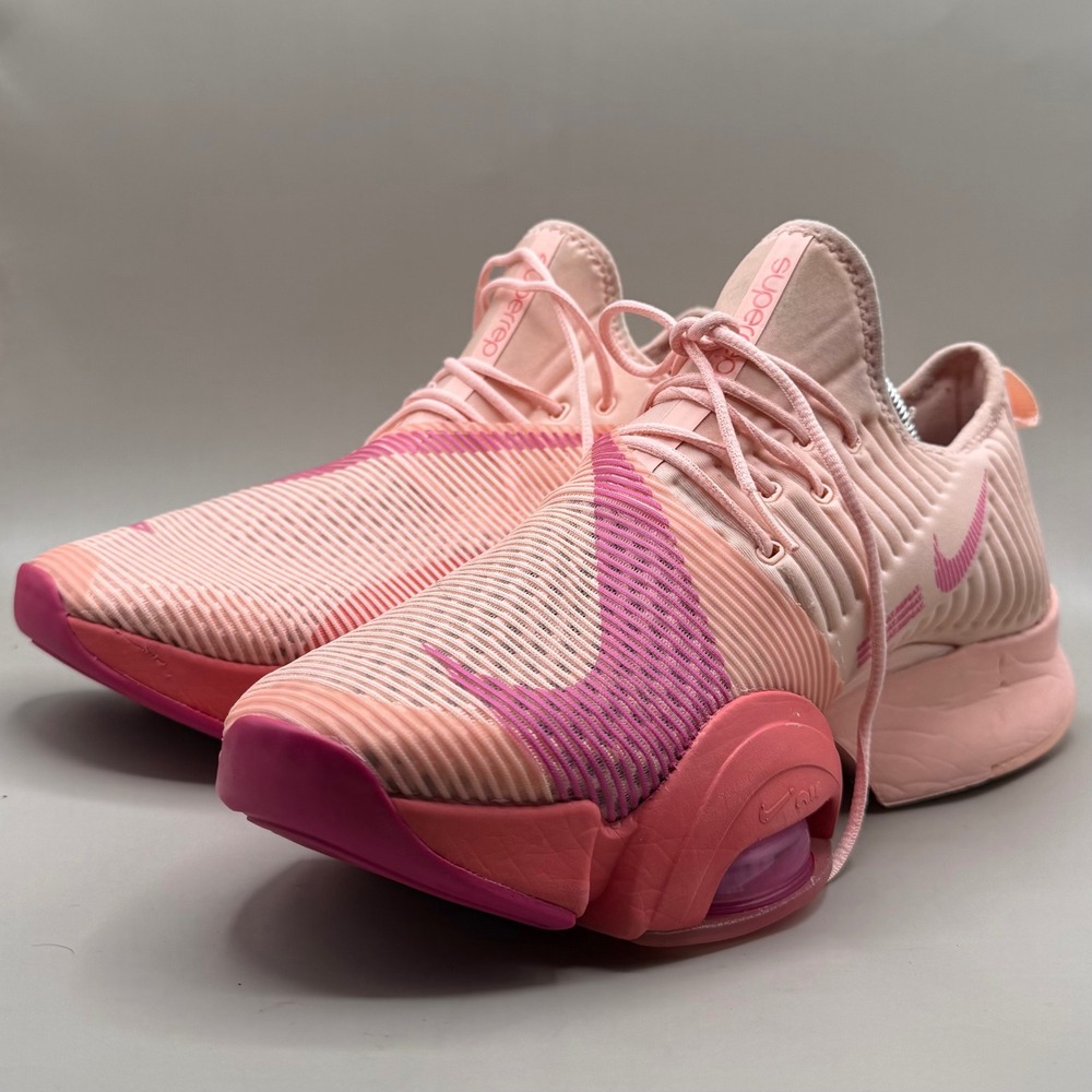 Nike Air Zoom SuperRep Training Shoes Womens 11.5 BQ7043-668 Pink Neon